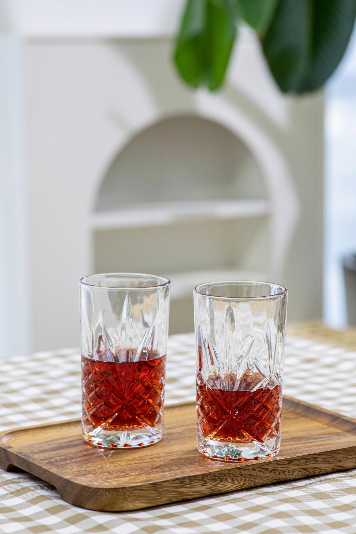 Gläserset Transparent, 6-teilig - Transparent, Basics, Glas (7,7/13,8cm) - Echtwerk