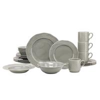 Kombinirani Servis Arianne Grau, 20-Delni - siva, Basics, keramika - Creatable