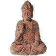 Buddha Buddha Schwarz/Braun - Schwarz/Braun, Naturmaterialien (28/21/41,5cm) - Mömax modern living Buddha Buddha Schwarz/Braun - Schwarz/Braun, Naturmaterialien (28/21/41,5cm) - Mömax modern living