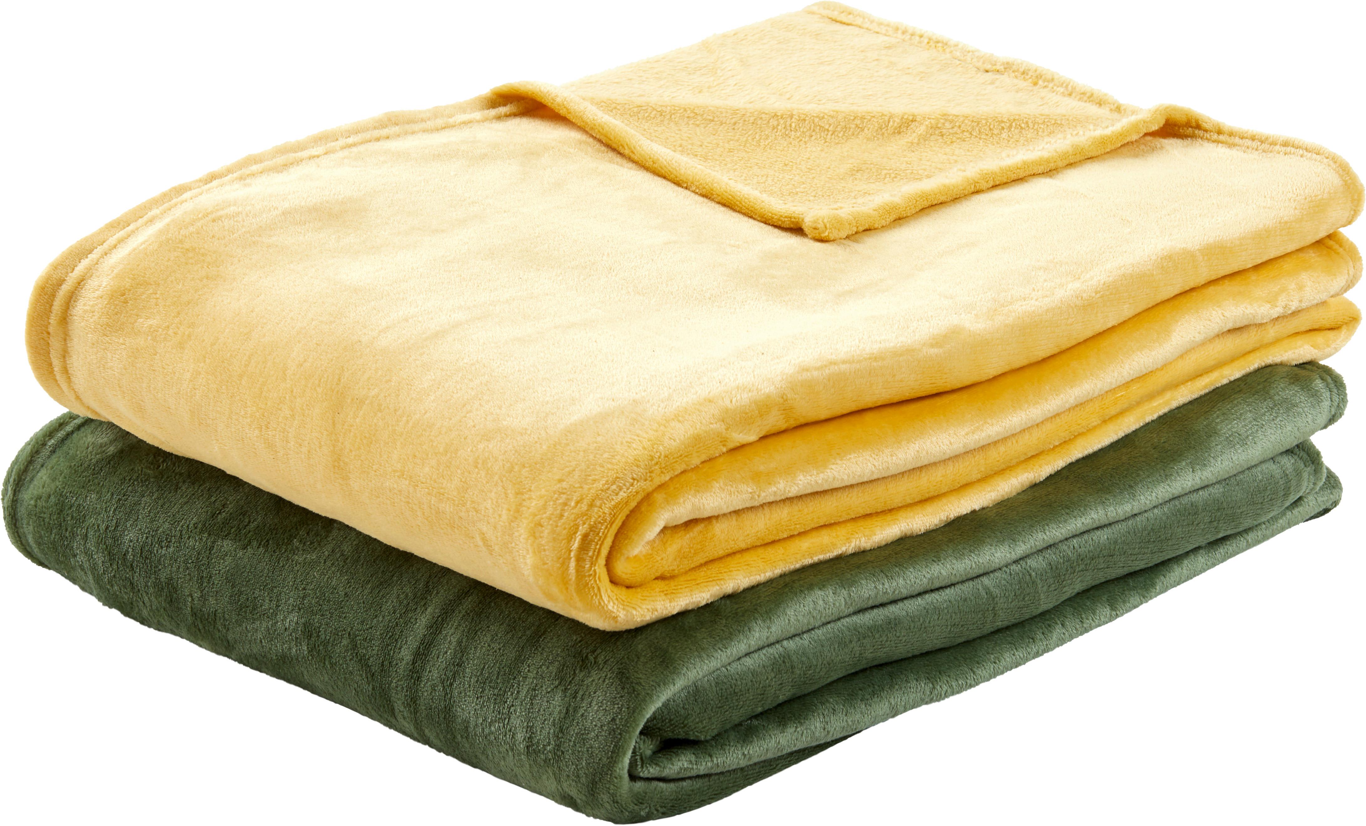 Puha Takaró Michael Xxl 220/240cm - Zöld, Textil (220/240cm) - Modern Living