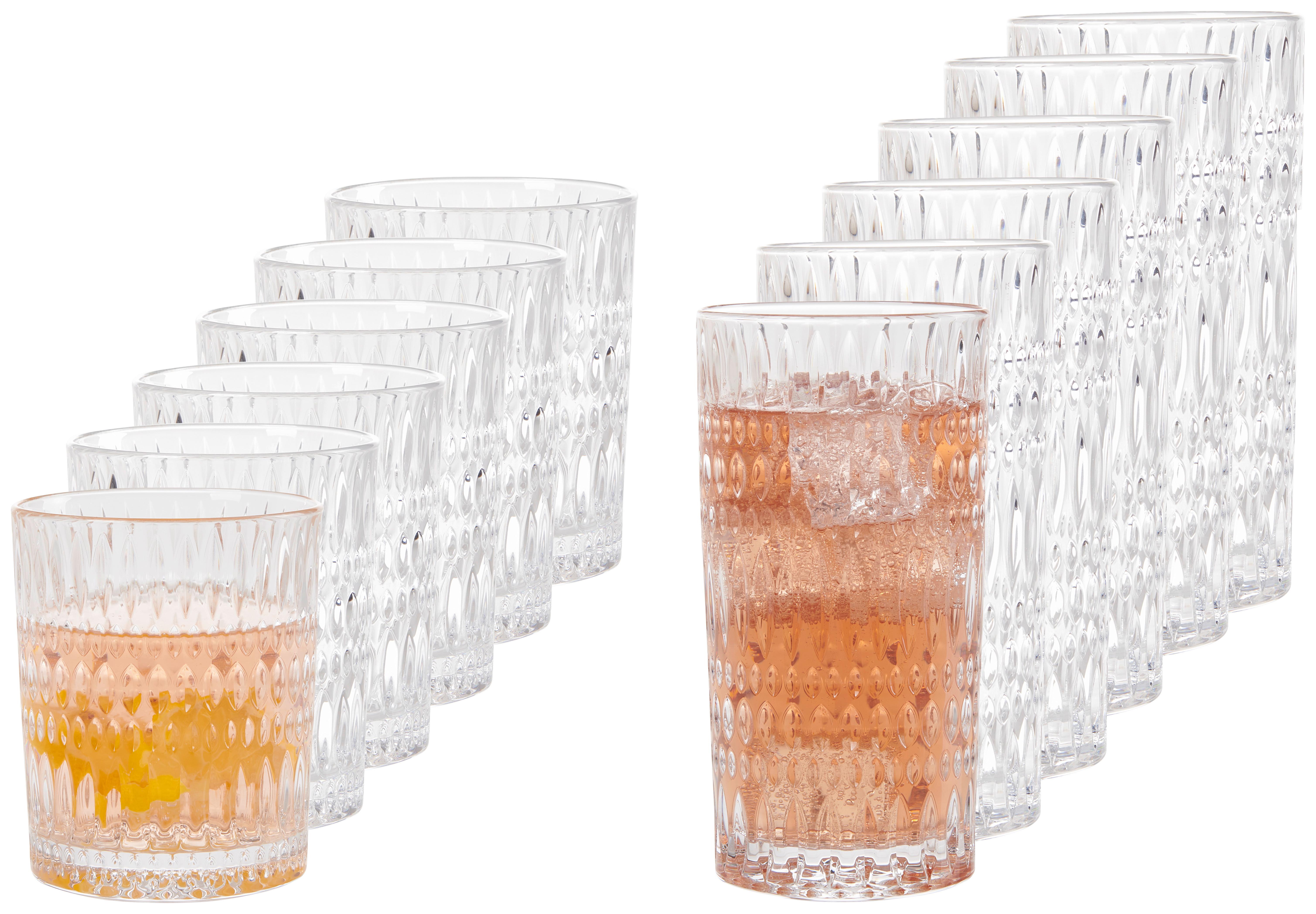 KOMPLET SZKŁA STOŁOWEGO 105354 - przezroczysty, Lifestyle, szkło - Nachtmann