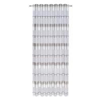 Draperie gata confecționată DIANE - gri deschis/alb, Romantik / Landhaus, textil (140/245cm) - Modern Living