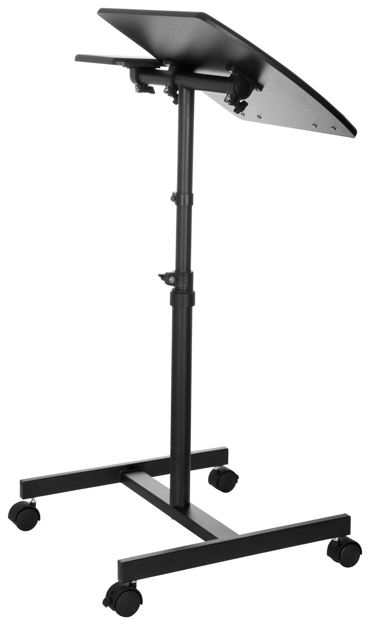Pisalna Miza Vm-sl, Črna - črna, Basics, kovina/umetna masa (40/44/68,5cm) - MID.YOU