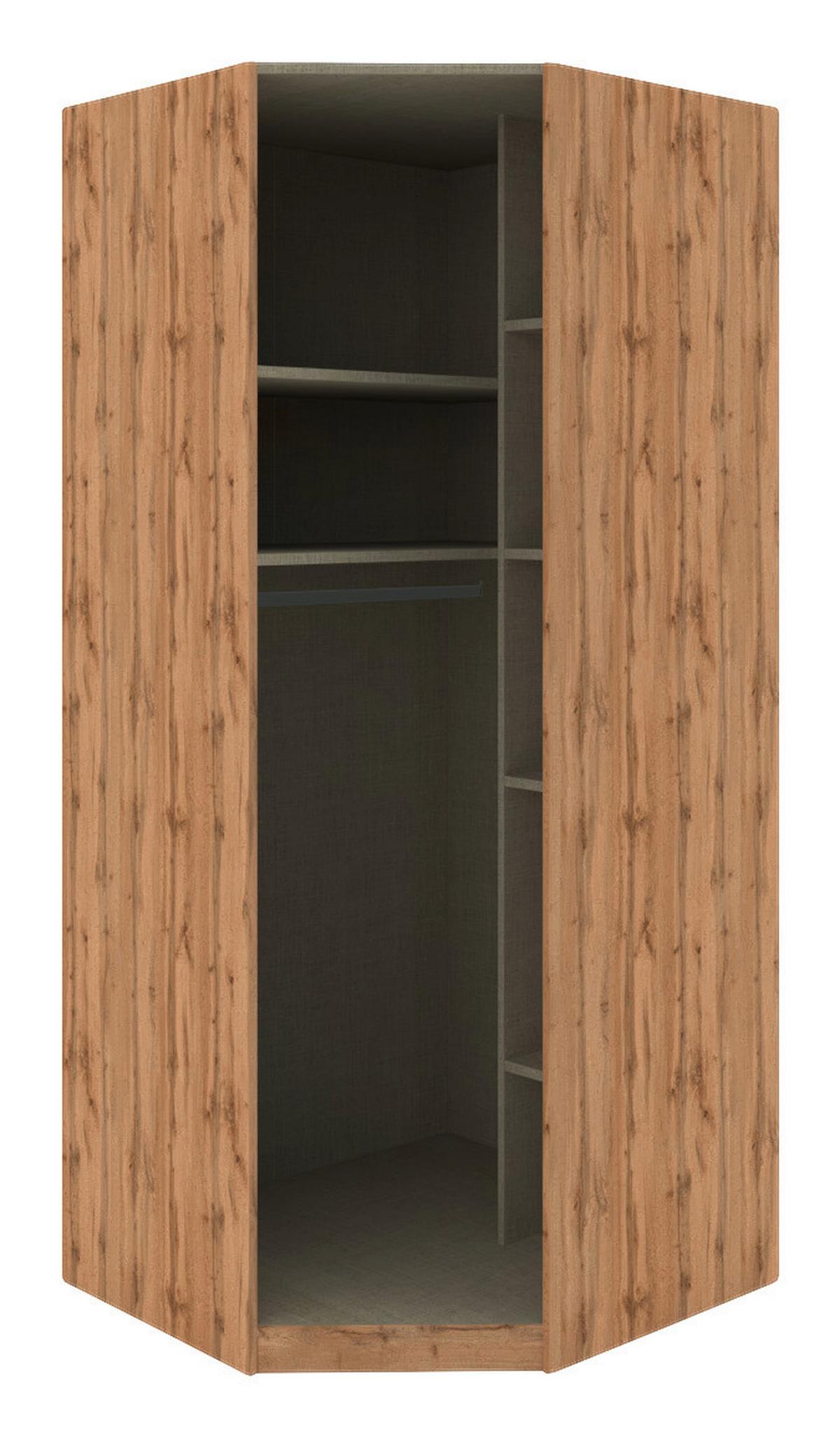Corp dulap pe colț Unit - nămol/stejar Wotan, Modern, material pe bază de lemn (91,1/210/91,1cm) - Ondega