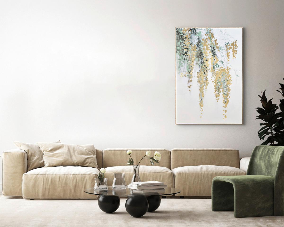 Slika Sa Ramom 100x140cm Denise Big - višebojna, tekstil/pločasti materijal (100/140cm) - Mömax