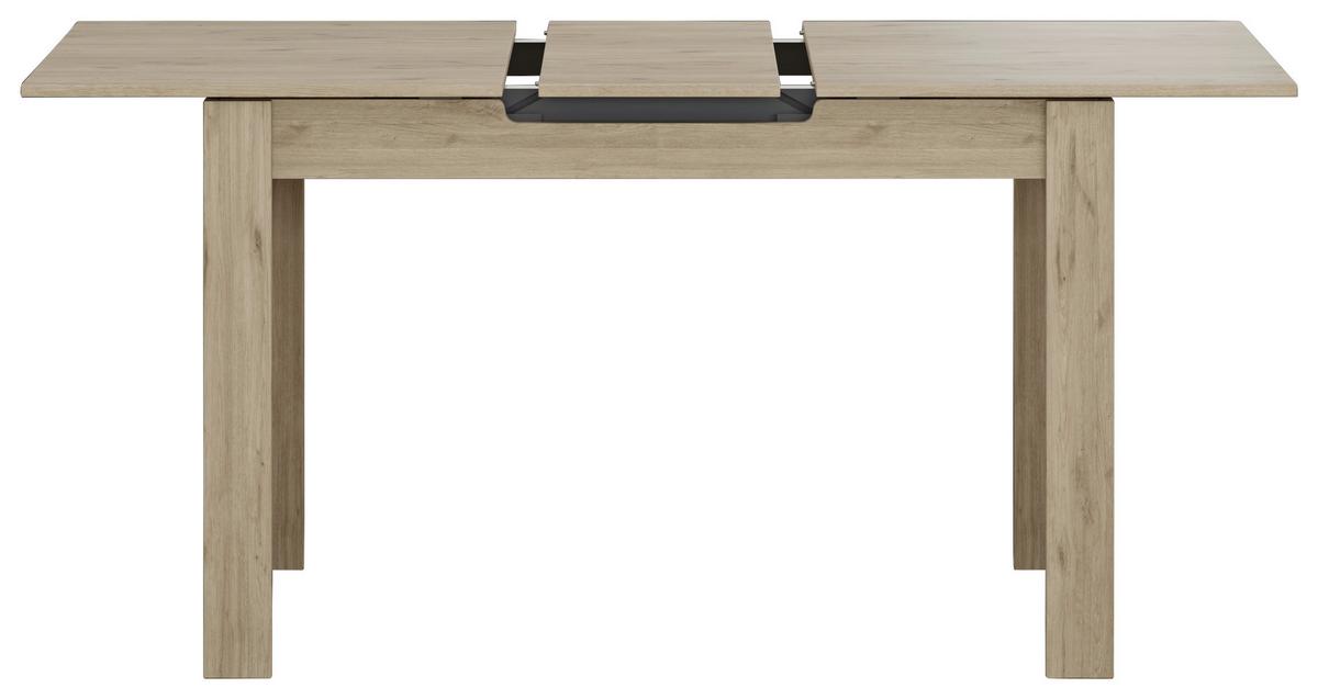 Ausziehtisch Andorra Eiche Artisan - Eiche Artisan, MODERN, Holzwerkstoff (120-150/70/75cm) - Mömax