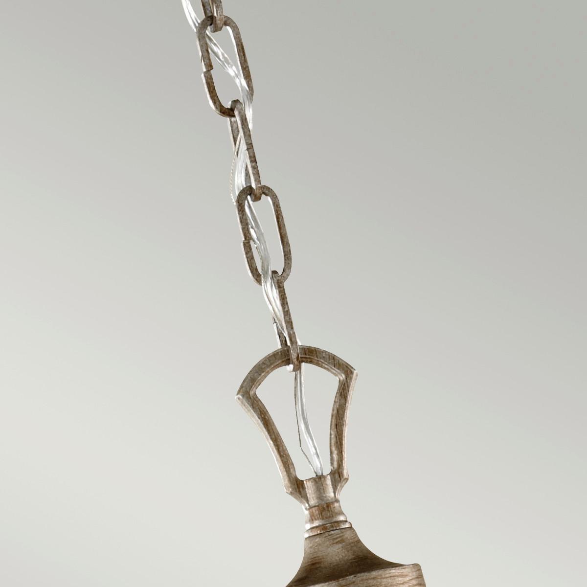 Luster Abbey - srebrne boje/boje pijeska, Konvencionalno, metal (48.3/66.3cm) - Elstead Lighting