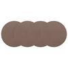 UNDERLÄGG SET LIVI - brun, Modern, plast (10cm) - Gourmesto