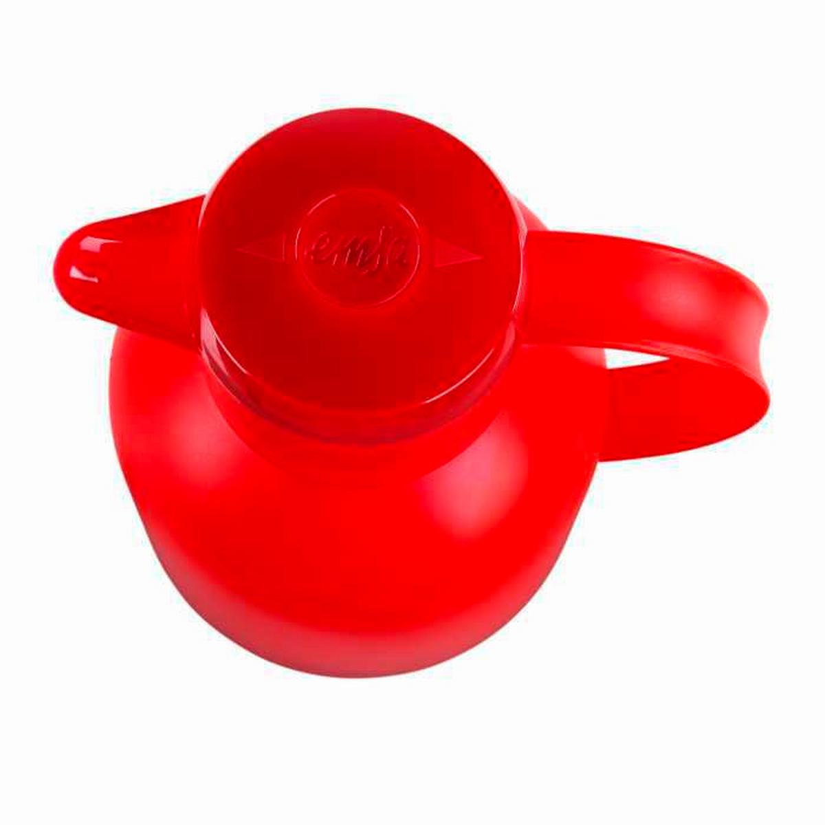 DZBANEK TERMICZNY N4011700 - czerwony, Basics, tworzywo sztuczne (1,5l) - Emsa