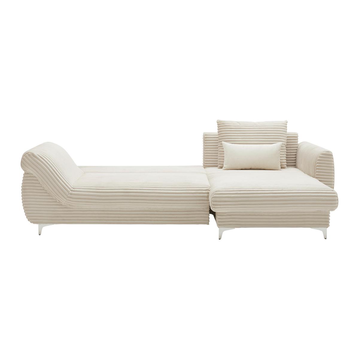 Canapea modulara ALANTIS LUX - crem/negru, Lifestyle, lemn/metal (263/175cm) - Mömax