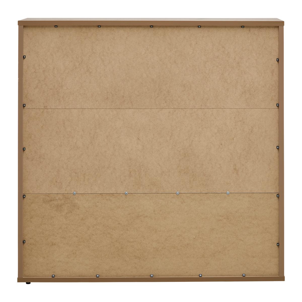 Regal Casa Mia Kaschmir/Eiche Artisan - Kaschmir/Anthrazit, KONVENTIONELL, Holzwerkstoff/Metall (120/121/36cm) - Mömax