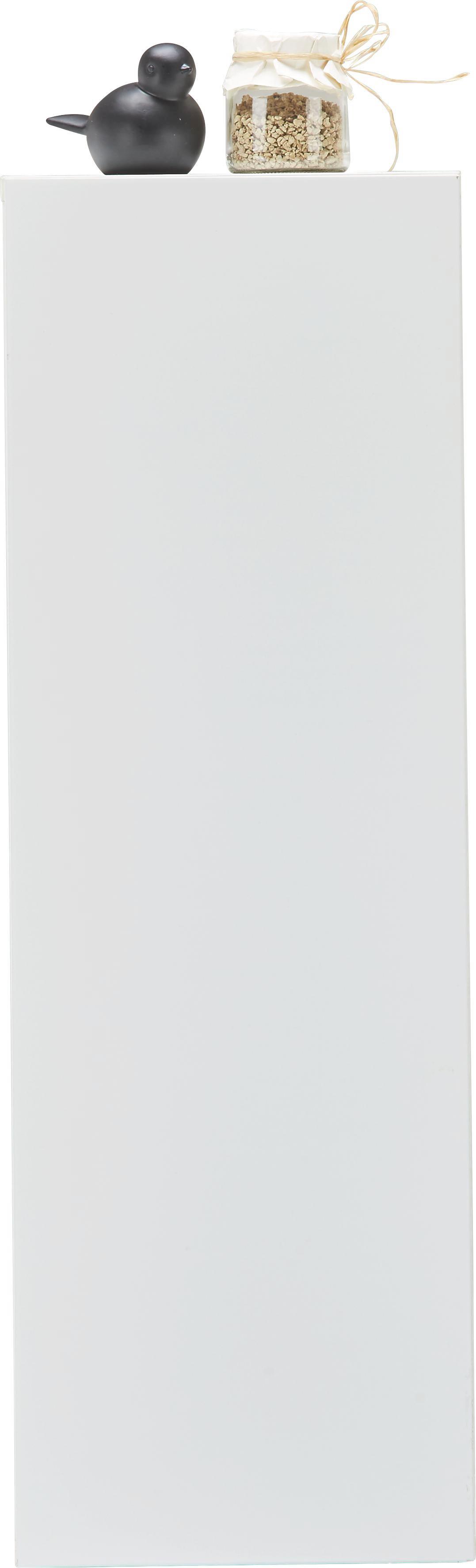 Hängeschrank Weiß Hochglanz - Weiß, MODERN, Holzwerkstoff (90/30/34cm) - Mömax modern living