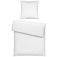 Bettwäsche Iris XL Weiß ca. 155x220cm - Weiß, MODERN, Textil (155/220cm) - Modern Living