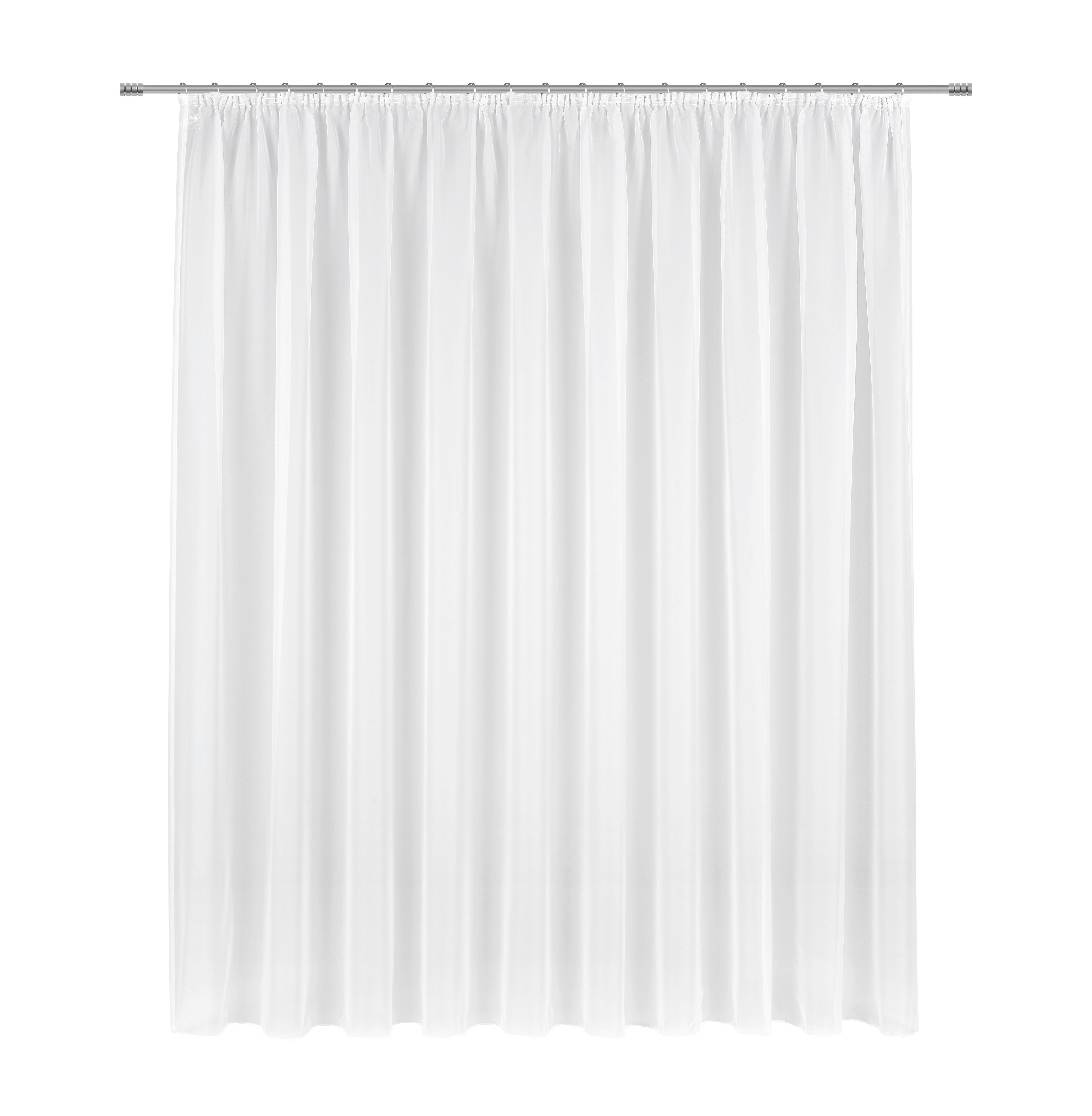 Készfüggöny Anna 300/175 - Fehér, konvencionális, Textil (300/175cm) - Modern Living