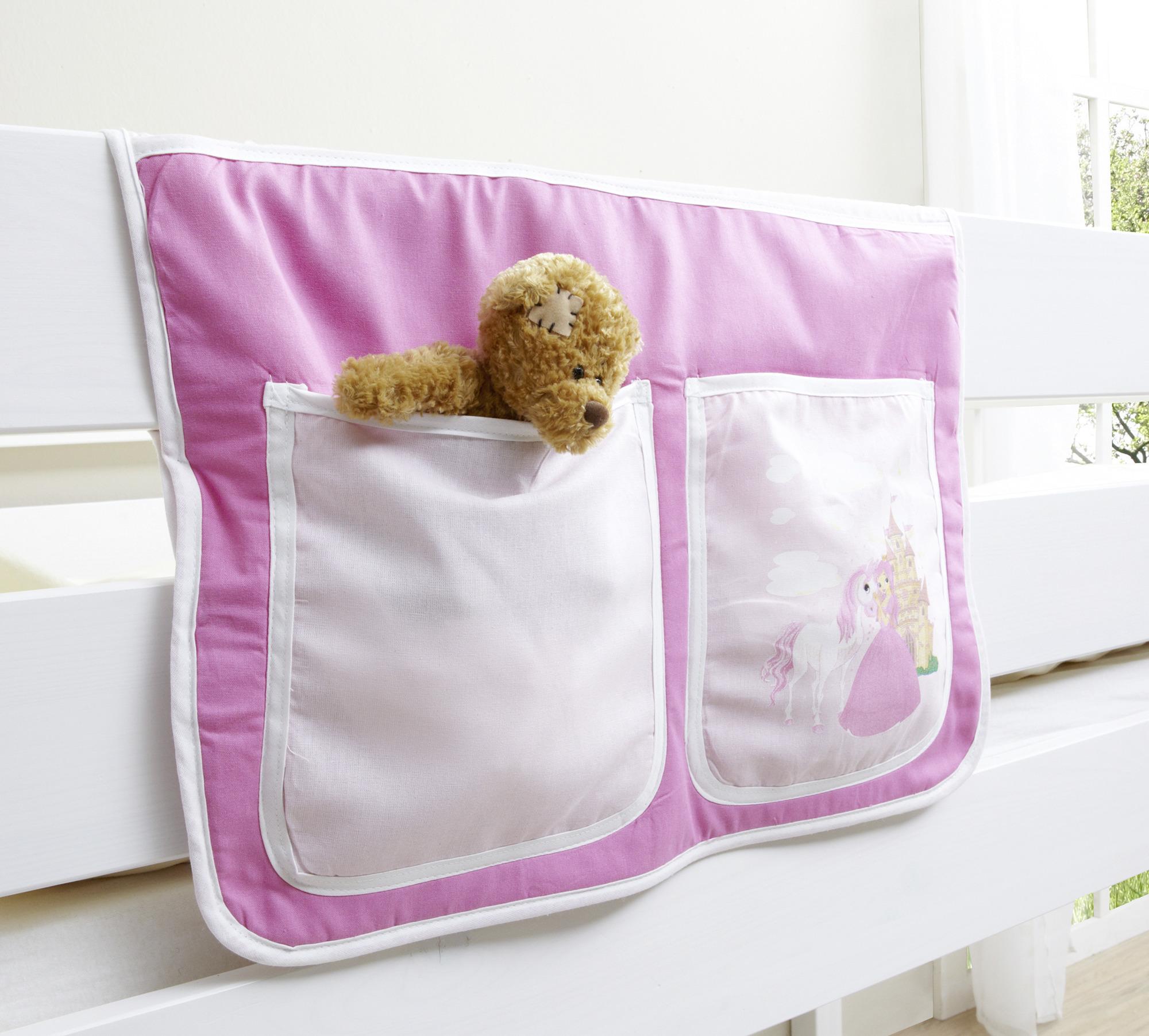 Betttasche "Stofftasche", pink - Pink, KONVENTIONELL, Textil (56/32/2cm) - MID.YOU