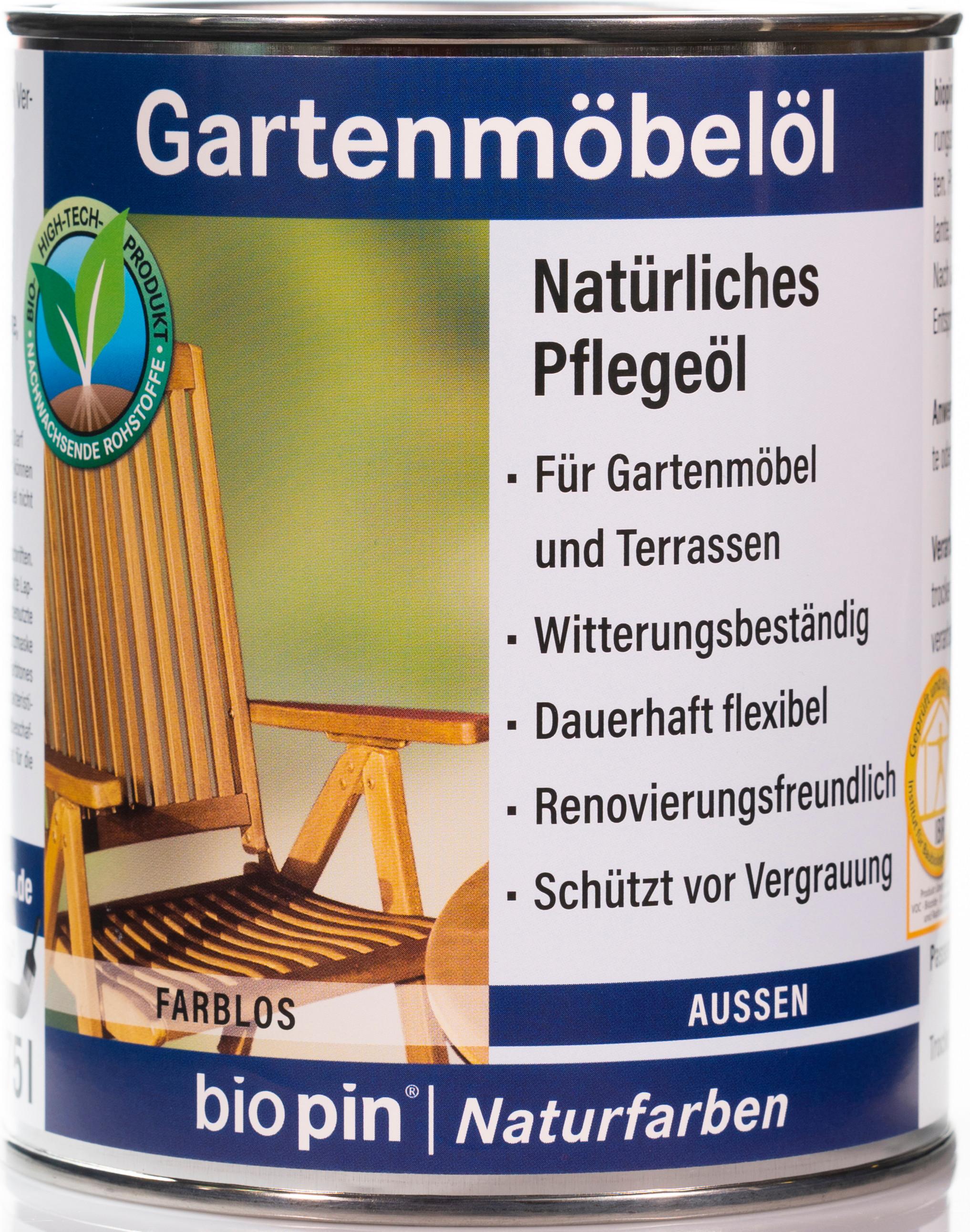 Möbelpflege Biopin Gartenmöbel Öl online kaufen mömax