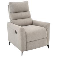 Počivalnik Solace, Siva - siva/črna, Design, kovina/tekstil (72/100/89cm) - Livetastic