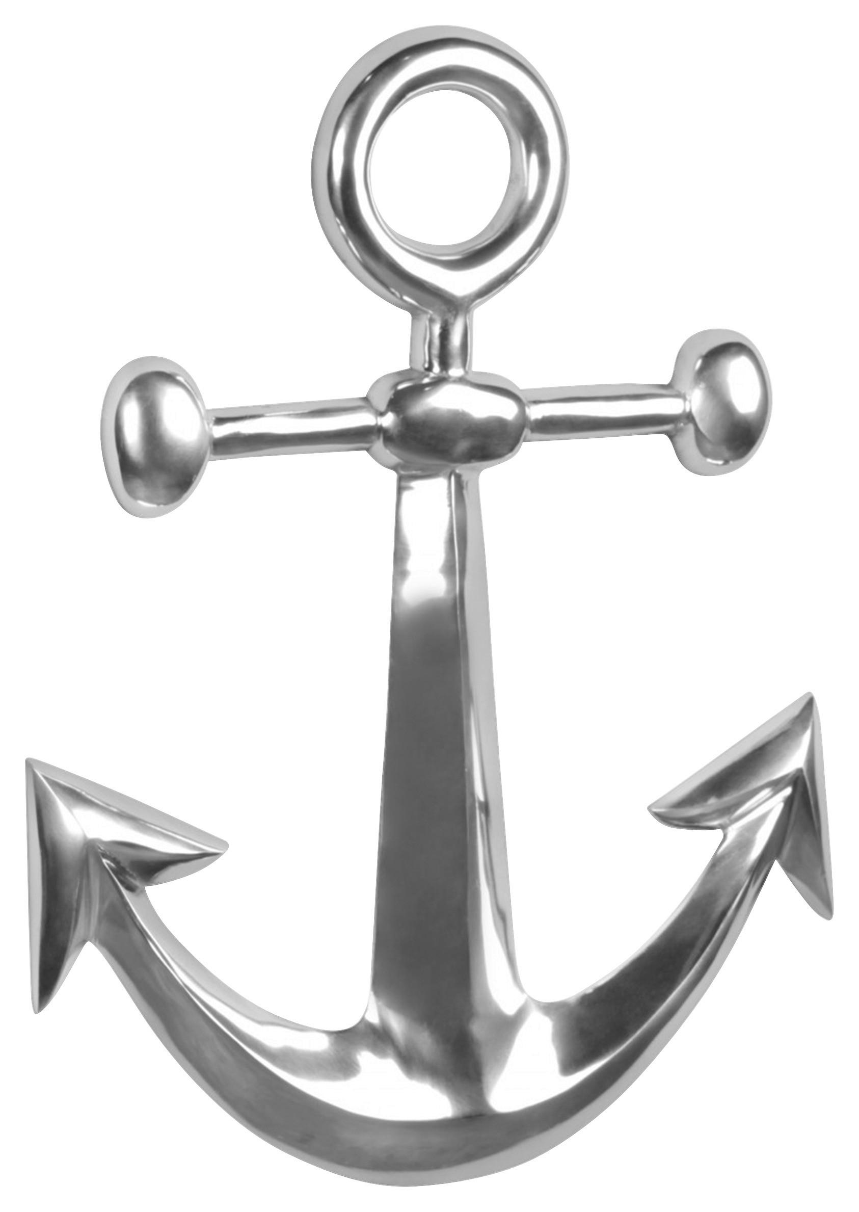 Wanddeko Wohnling Silberfarben - Silberfarben, MODERN, Metall (40/62,5/3,5cm) - MID.YOU