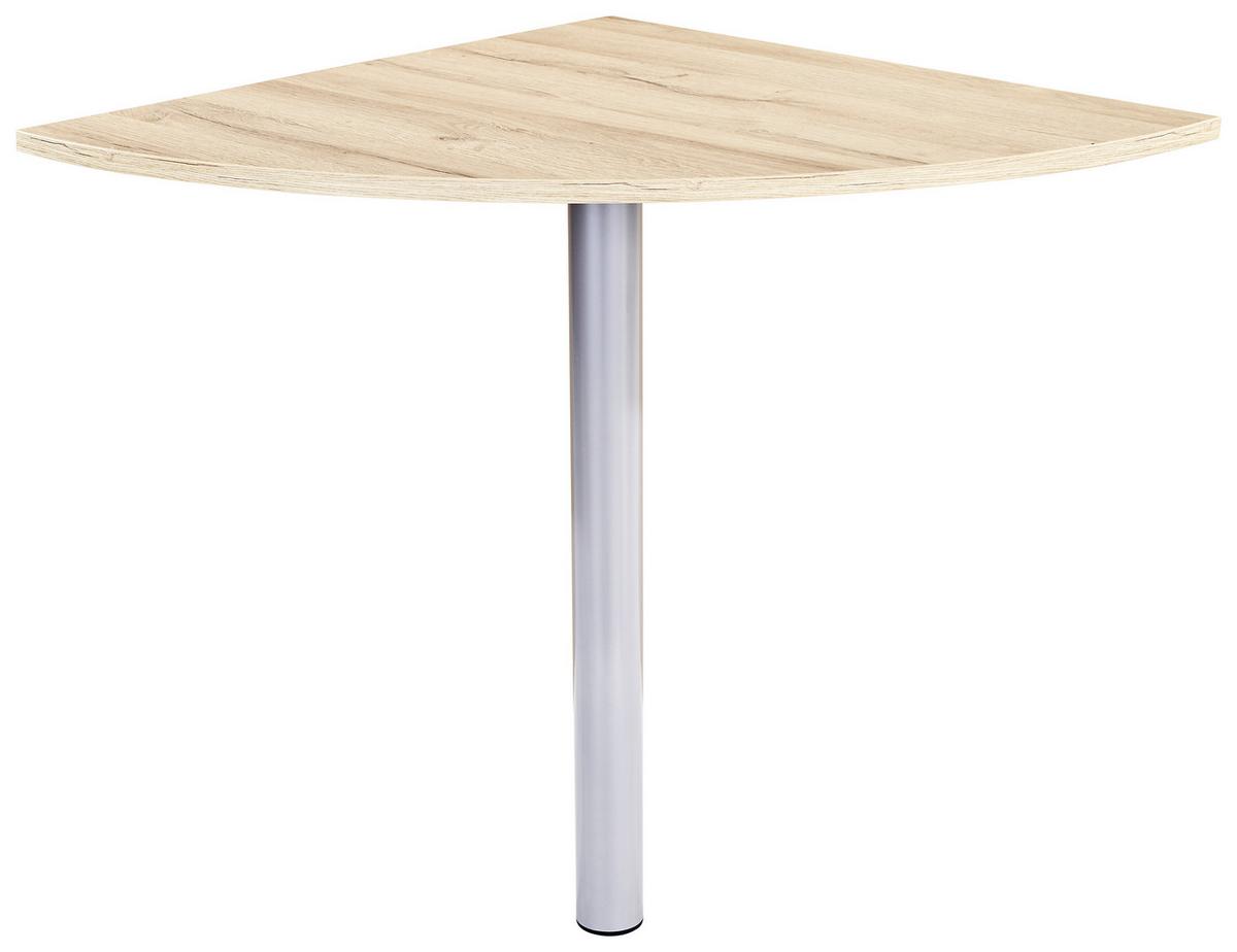Kotna Povezovalna Plošča Mindi, Barva Hrasta - barve hrasta, Moderno, kovina/umetna masa (70/72/70cm) - Mömax