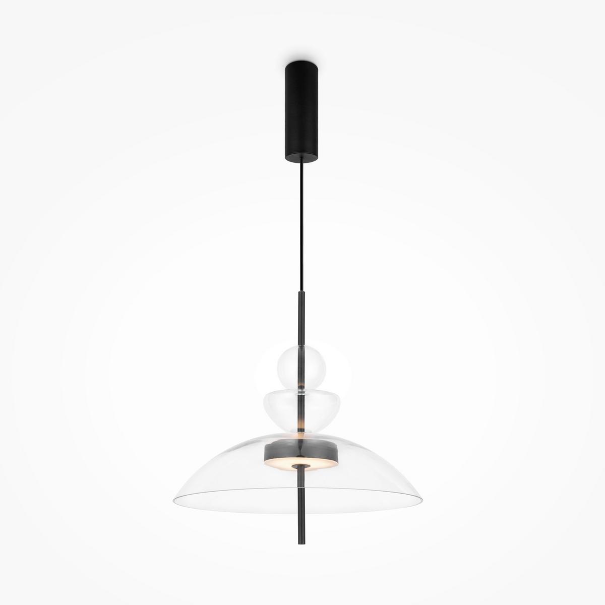 Pendelleuchte Mod185pl-L6b3k3 - Schwarz, Design, Metall (40/358cm) - MAYTONI