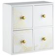 Dekokommode Oro Weiß - Weiß, Holz (25/10/25cm) - Mömax modern living