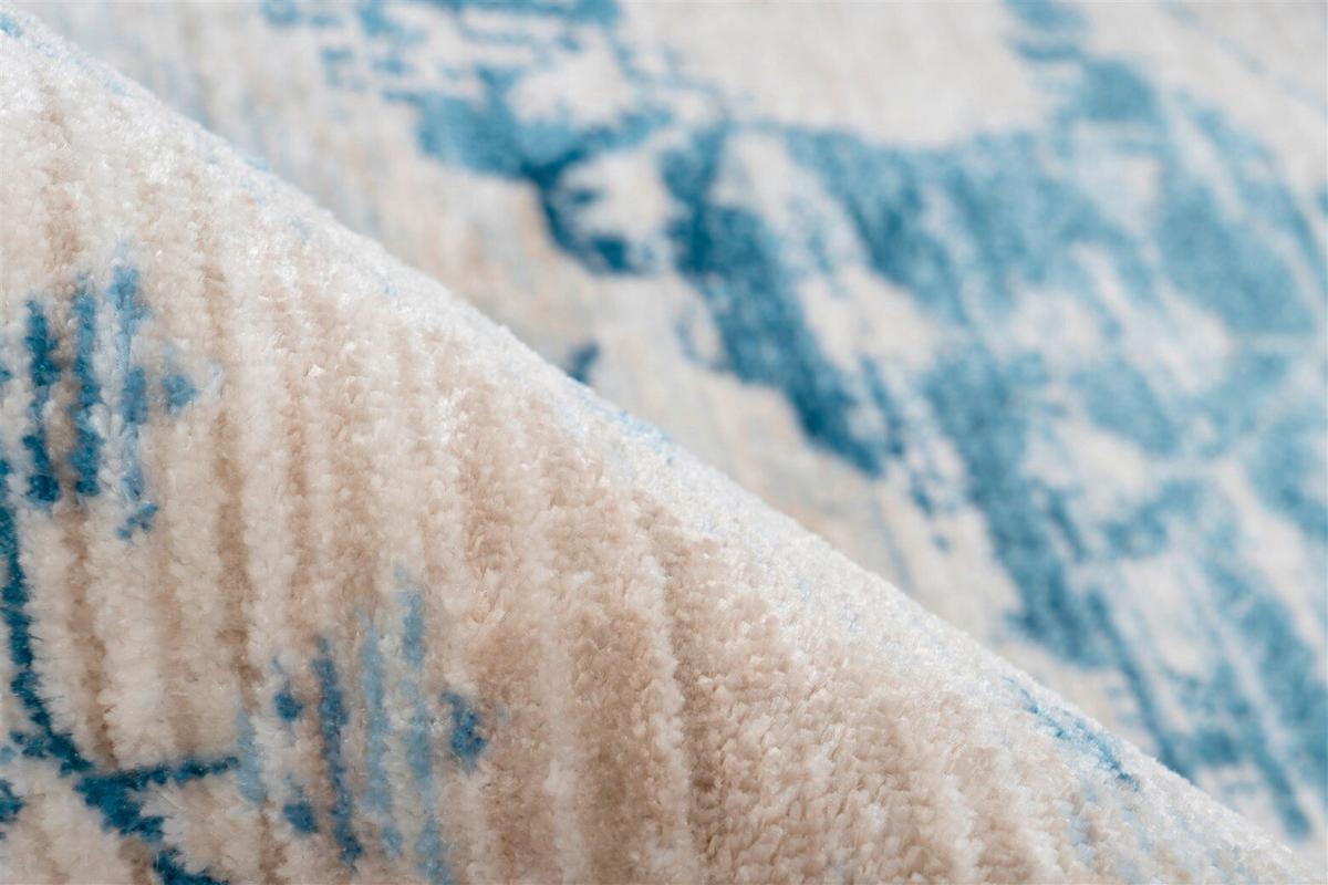 Vintage-teppich Baroque 525 Creme/blau 160x230 - Blau/Creme, Basics, Textil (160/230cm) - Kayoom