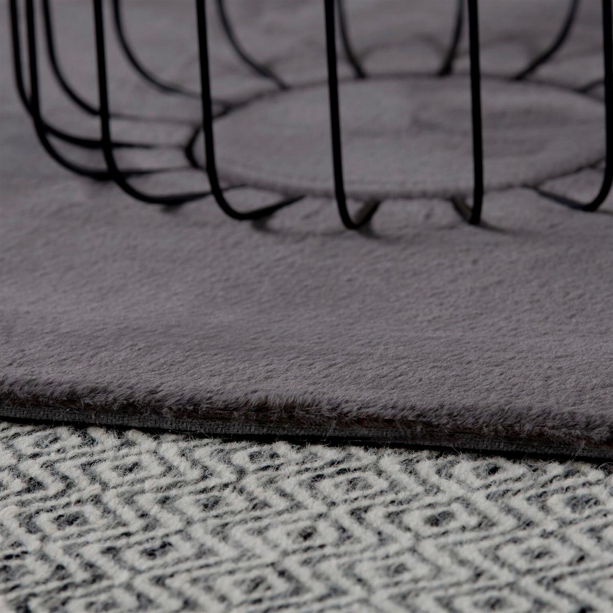 Flachwebeteppich Chaplin 545 Grau 160cm X 230cm - Grau, Basics, Textil (160/230cm) - Kayoom