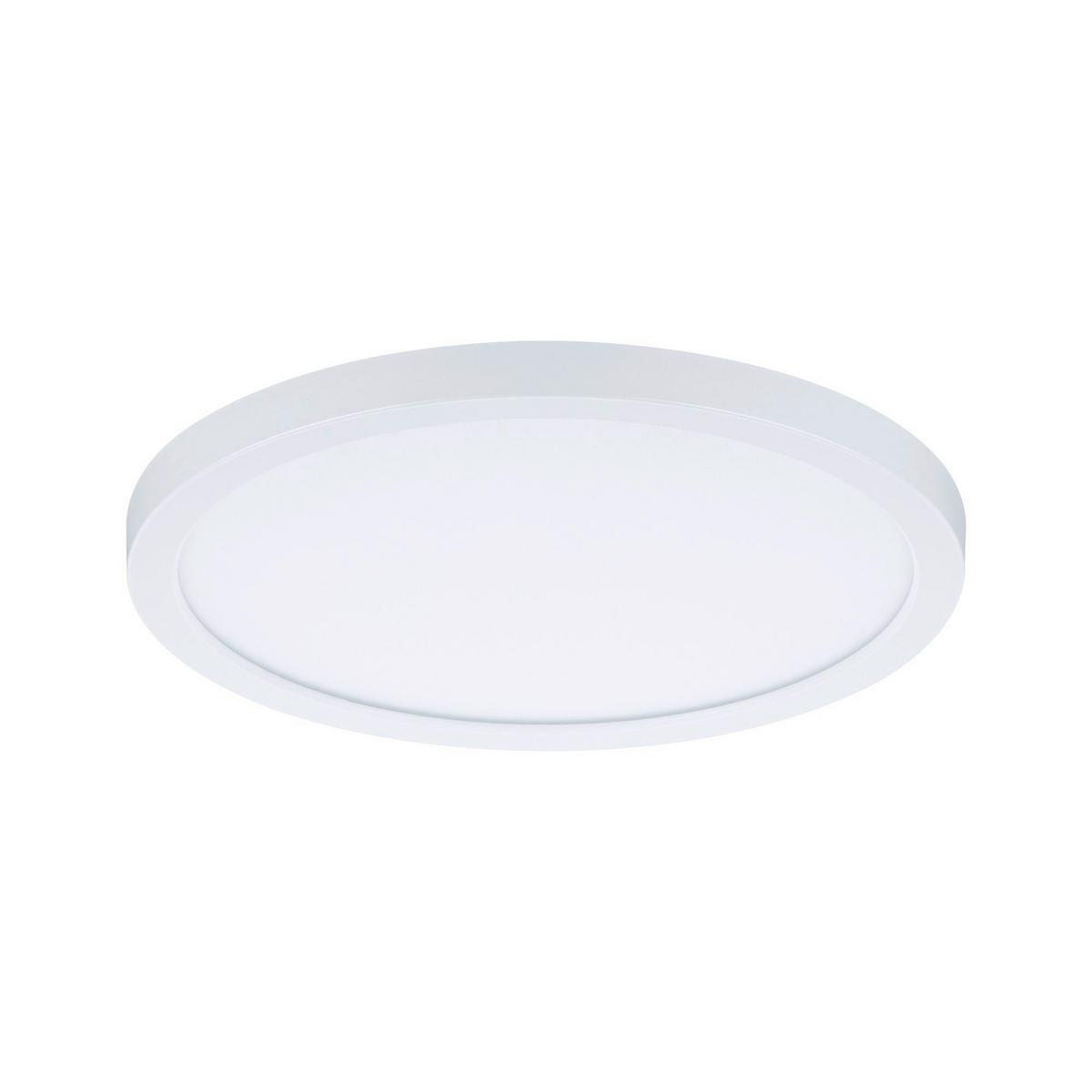 LED-Paneel Areo in Weiß max. 13 Watt - Weiß, Design, Kunststoff (17,5cm) - Paulmann