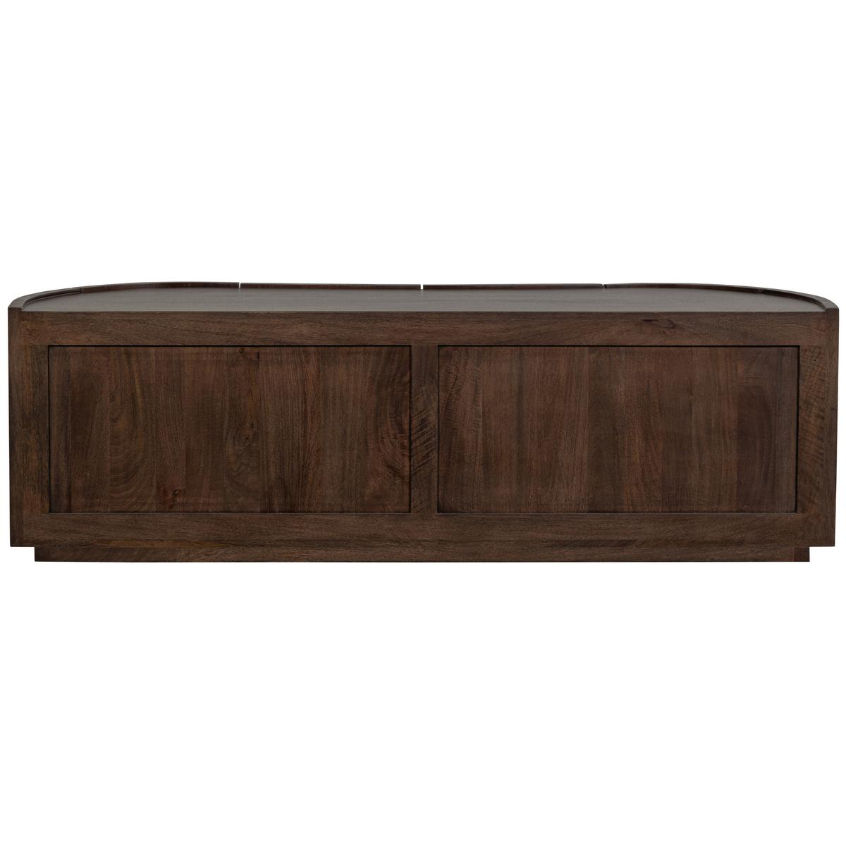 Kommode Sense Walnussfarben B: 160cm - Walnussfarben, Design, Holz (160/50/46cm) - Livetastic