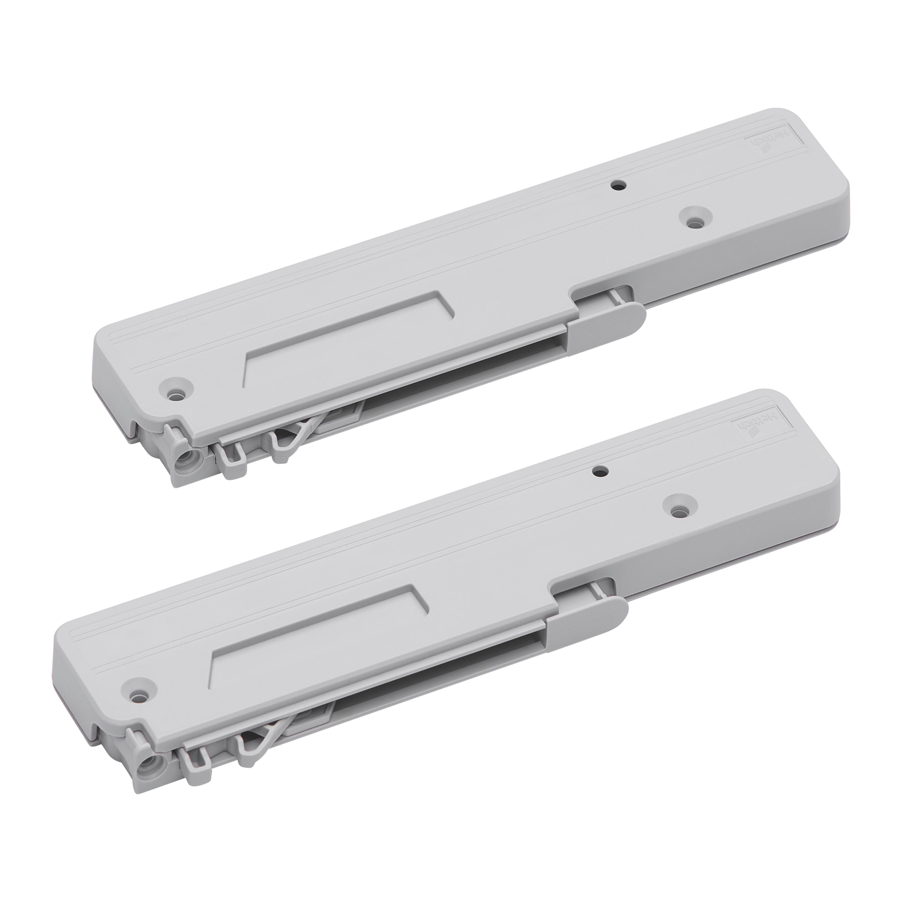 Türdämpfer Grau, 2-teilig - Grau, MODERN, Kunststoff - Based