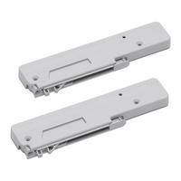 Türdämpfer Grau, 2-teilig - Grau, MODERN, Kunststoff - Based