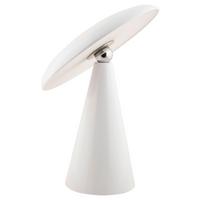 LAMPA STOŁOWA Z AKUMULATOREM LM2073WH - biały, Basics, tworzywo sztuczne (23/26/23cm) - Leitmotiv