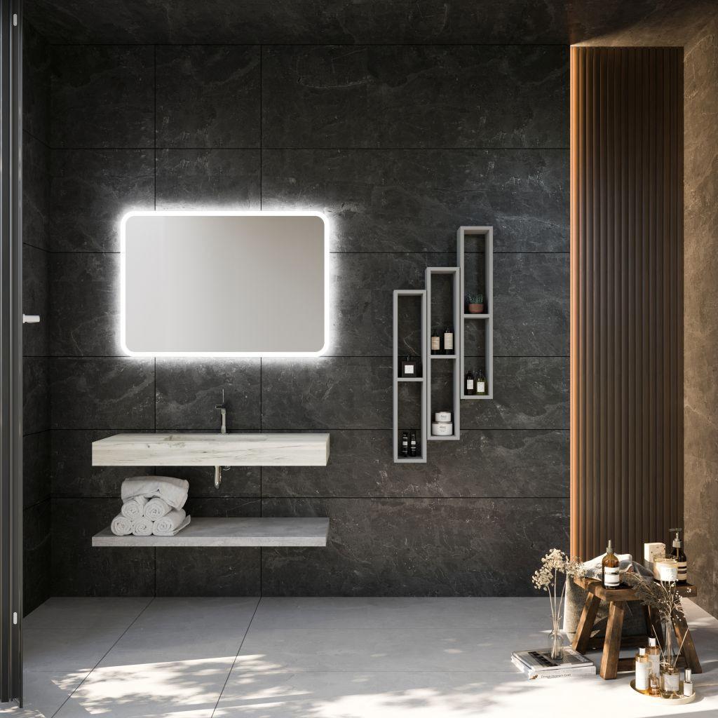 Oglindă iluminată SPR203 - Modern (100/70/2,9cm)