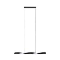 LAMPA WISZĄCA LED HENDERSON *SBN* - czarny, Design, tworzywo sztuczne/metal (89/6/150cm) - Novel