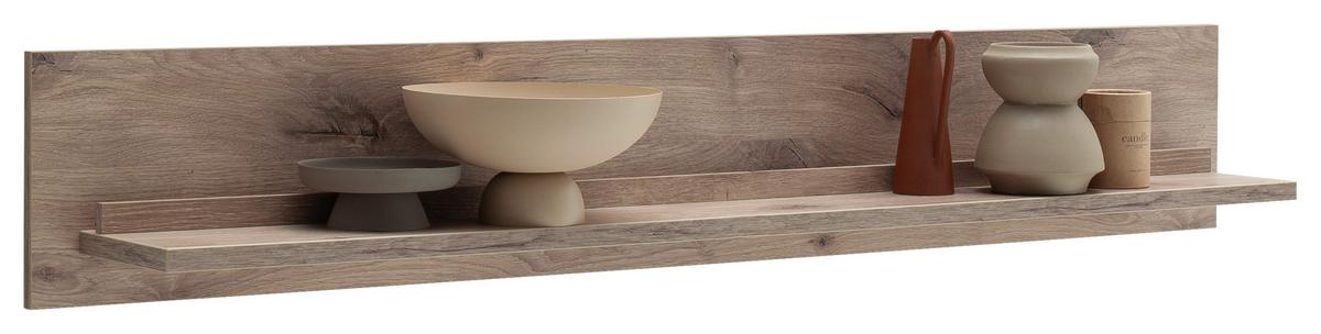 Wandboard Santerno Eichefarben - Eichefarben, KONVENTIONELL, Holzwerkstoff (150/24/20cm) - Mömax