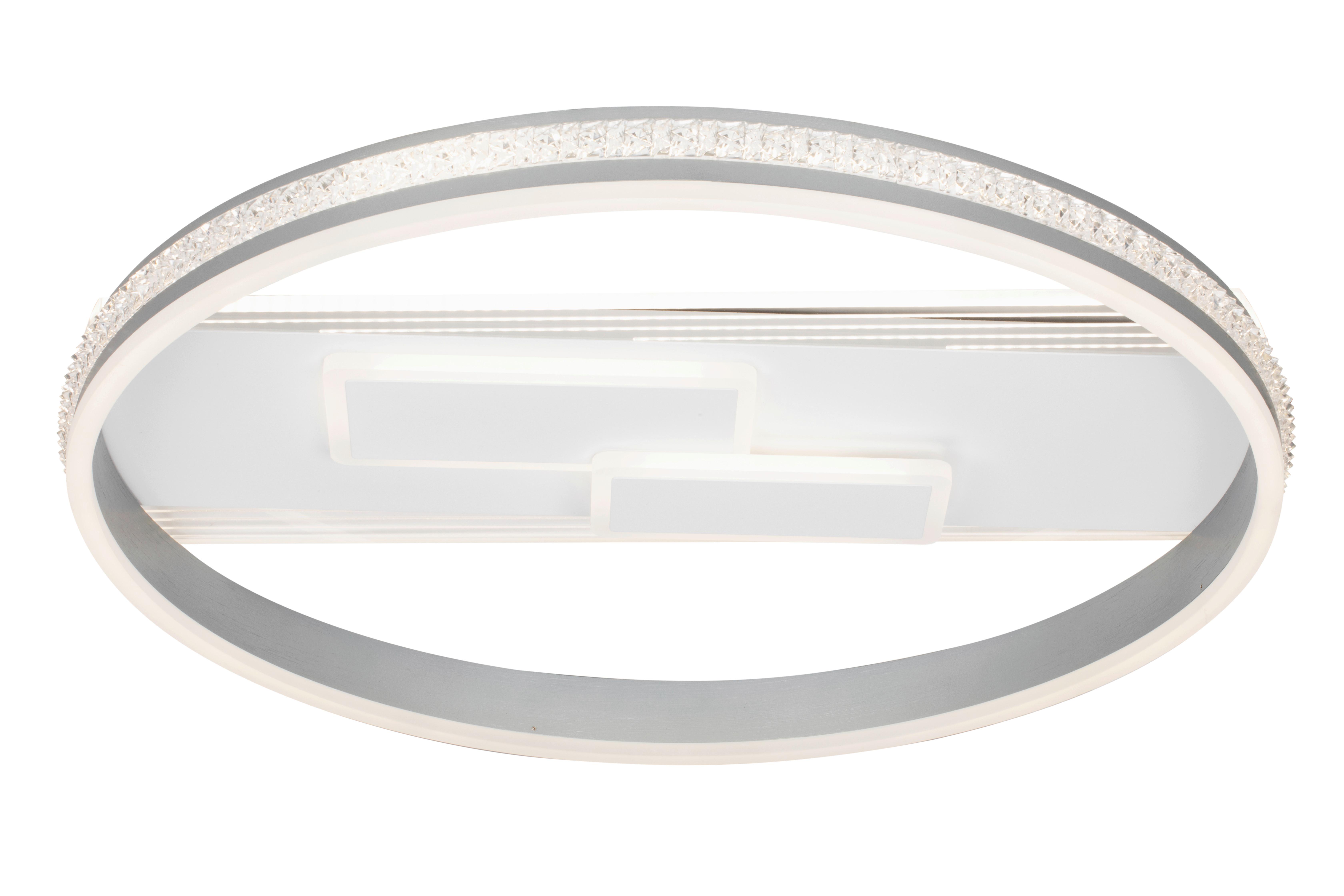 LAMPA SUFITOWA LED VENEDIG - szary, Lifestyle, metal (61/8,6cm) - Ambiente