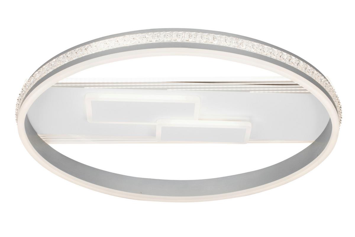 LAMPA SUFITOWA LED VENEDIG - szary, Lifestyle, metal (61/8,6cm) - Ambiente