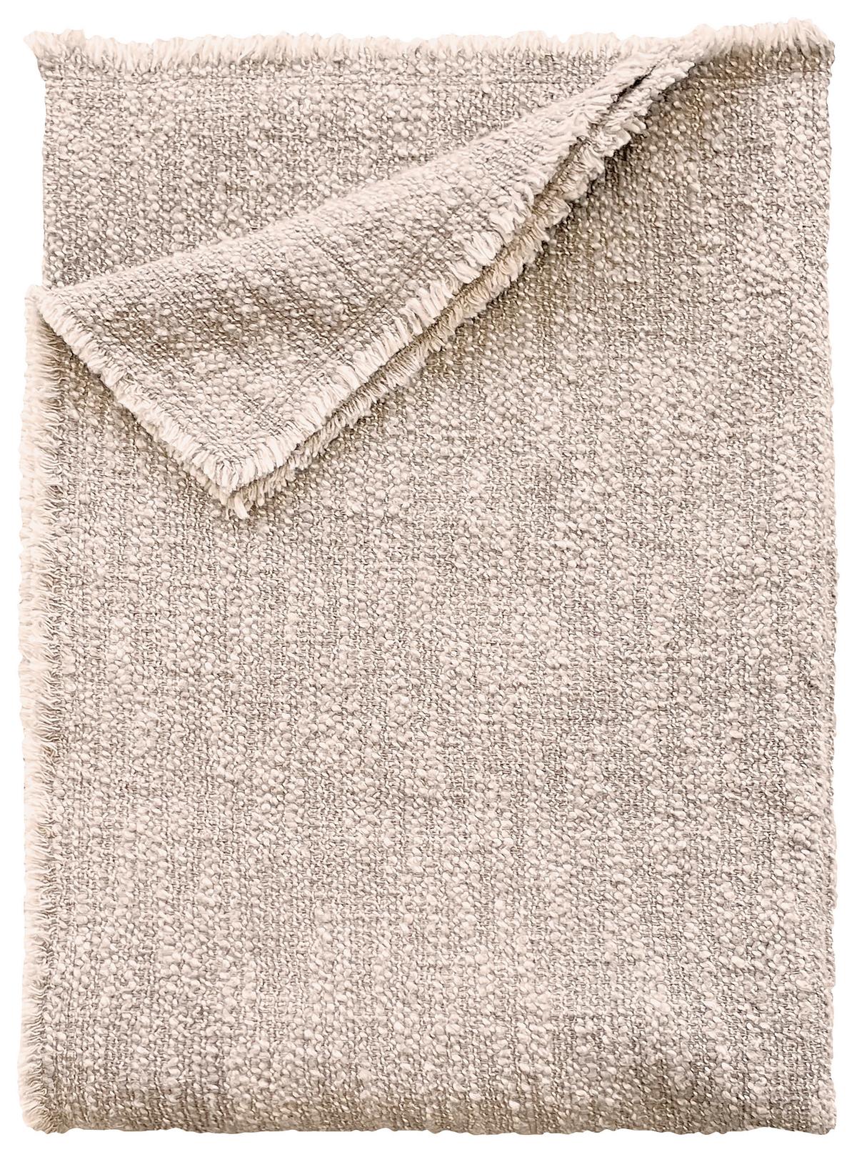 Pătură Mila - bej, Modern, textil (130/170cm) - Modern Living