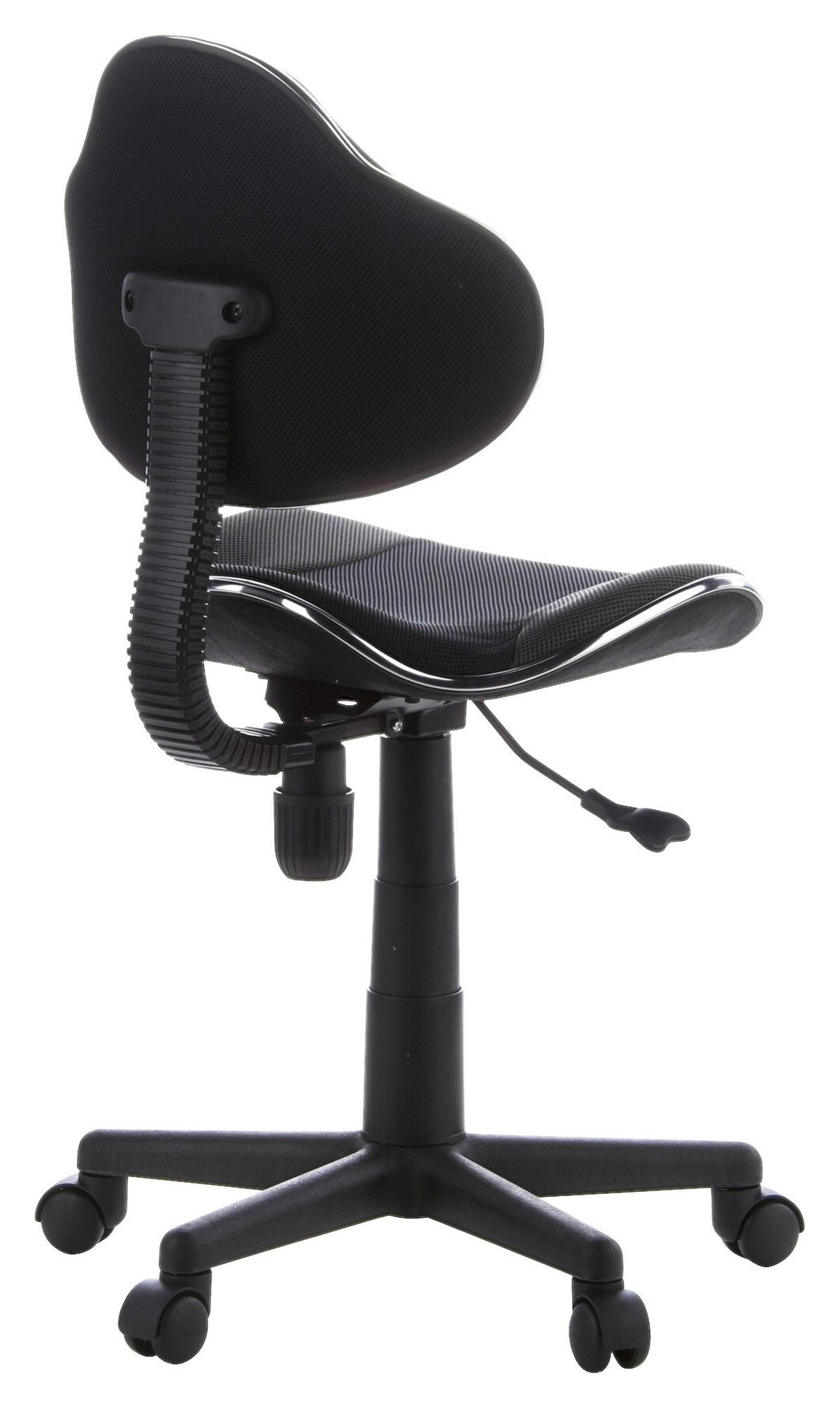 Mladinski Vrtljivi Stol Kiddy Gti 2, Siva, Črna - siva/črna, Basics, umetna masa (45/86-101/42cm) - MID.YOU