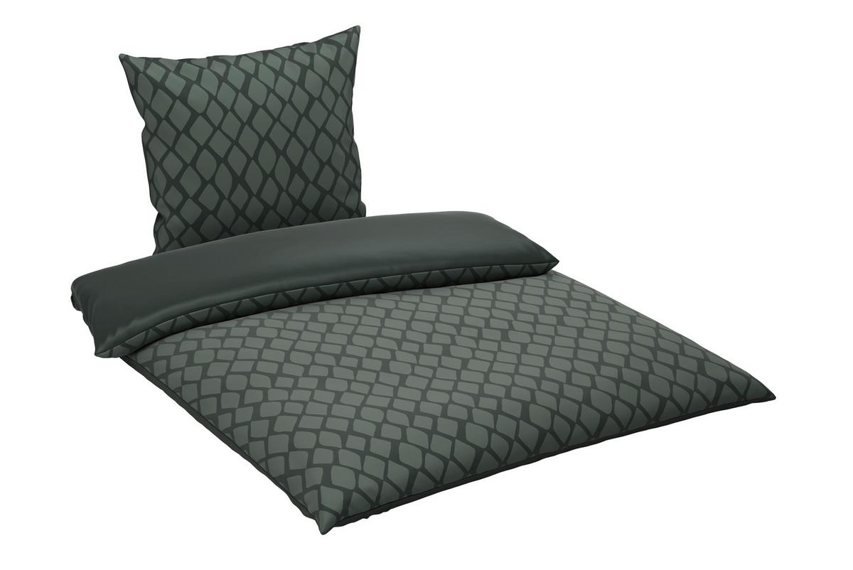 POŚCIEL DWUSTRONNA SNAKO - DK - zielony, Design, tkanina (135/200cm) - Dieter Knoll