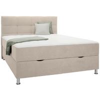 Pat Box Oviedo - bej, Konventionell, metal/textil (180/200cm) - Mömax