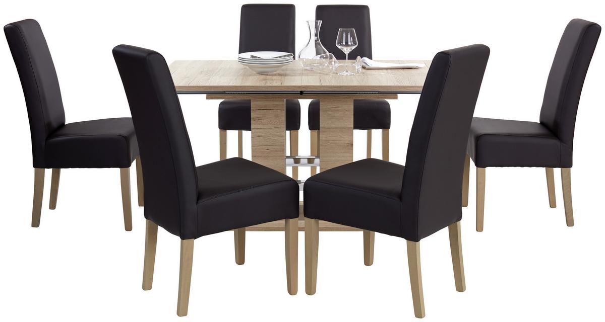 Raztegljiva Miza Helena, Barva Hrasta, 140-220 X 90 Cm - barve hrasta, Konvencionalno, leseni material (140-220/76/90cm) - Mömax