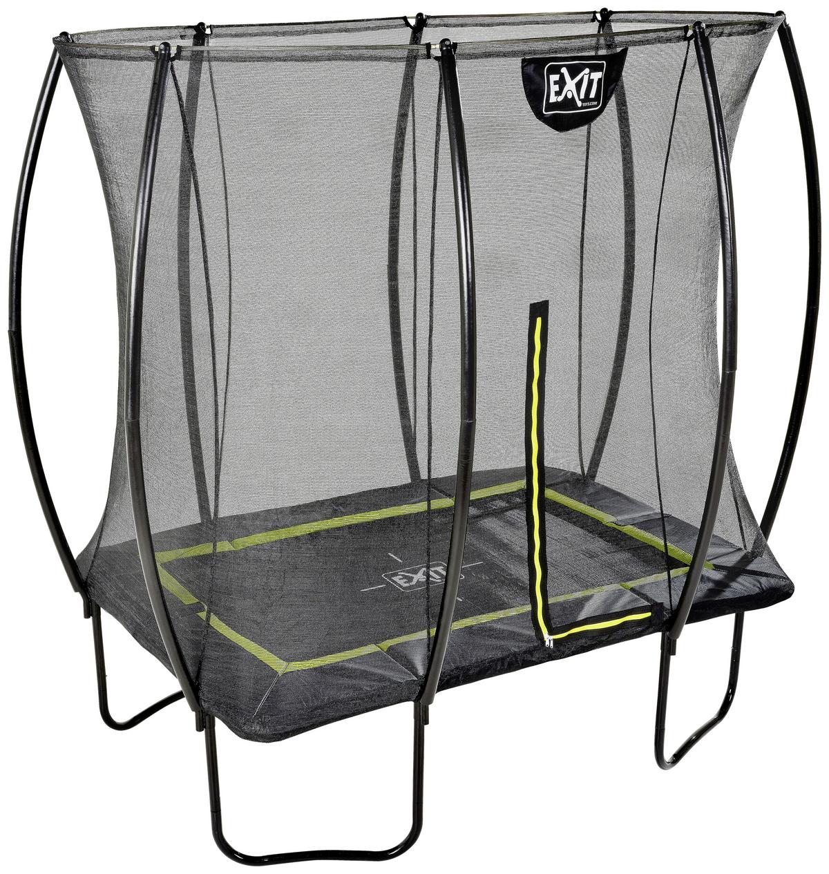 Trampolin Exit Silhouette, 153x214cm - črna, Konvencionalno, kovina (153/245/214cm) - EXIT Toys