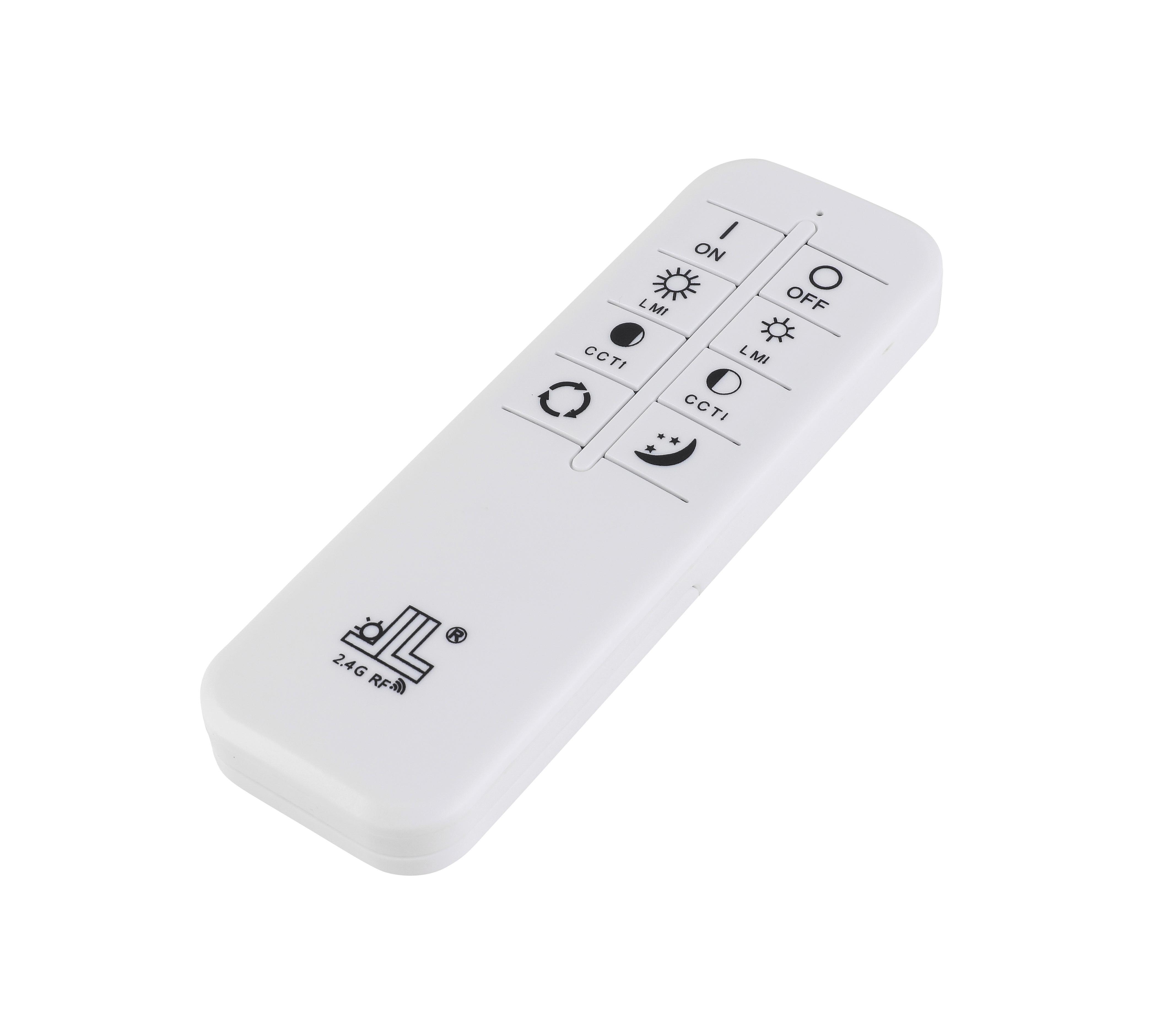 LED-TAKLAMPA BIG - vit/mörkgrå, Modern, metall/plast (108/68/7,5cm) - Premium Living