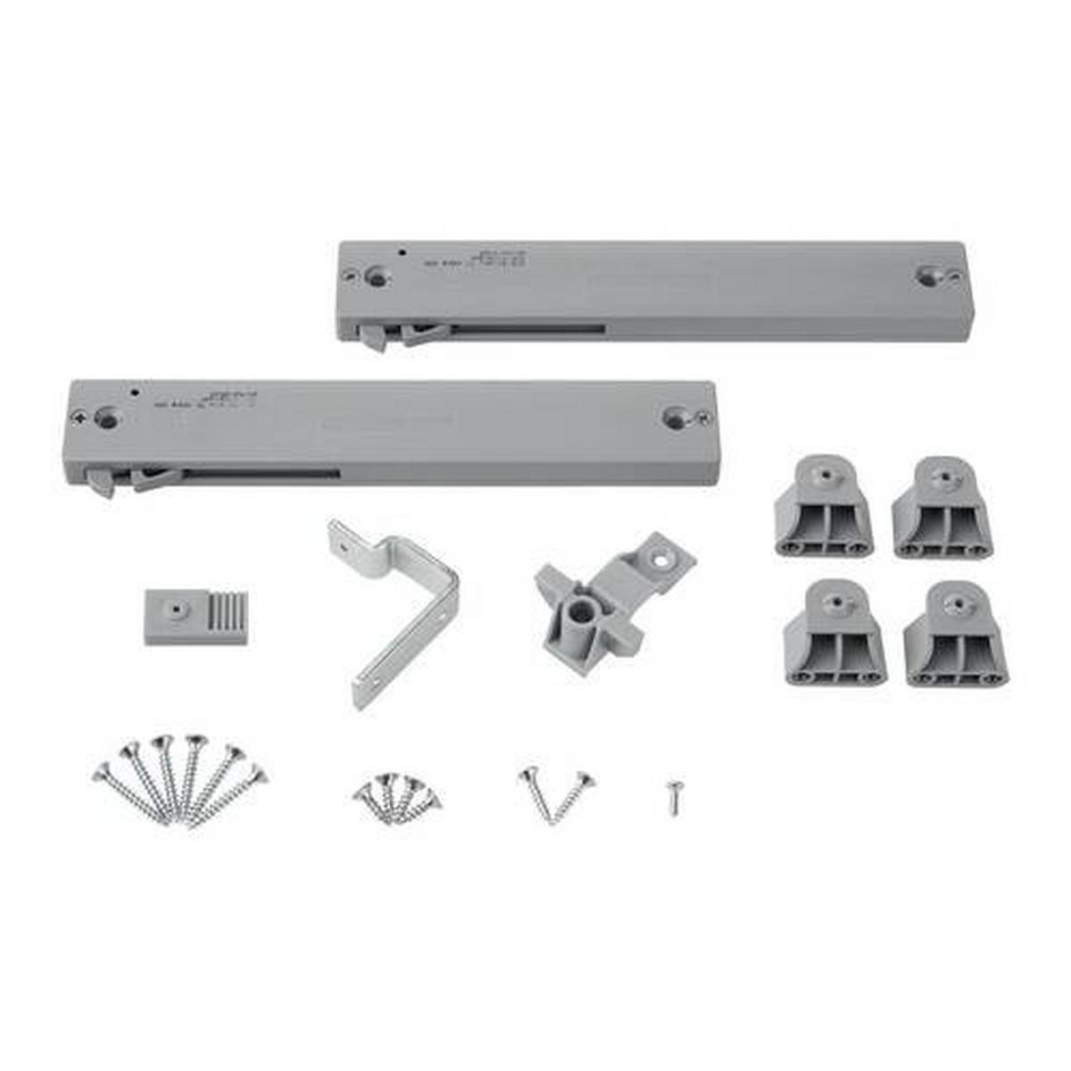 Türdämpfer Universal in Hellgrau, 2-teilig - Hellgrau, Kunststoff (22/1,5/4cm)