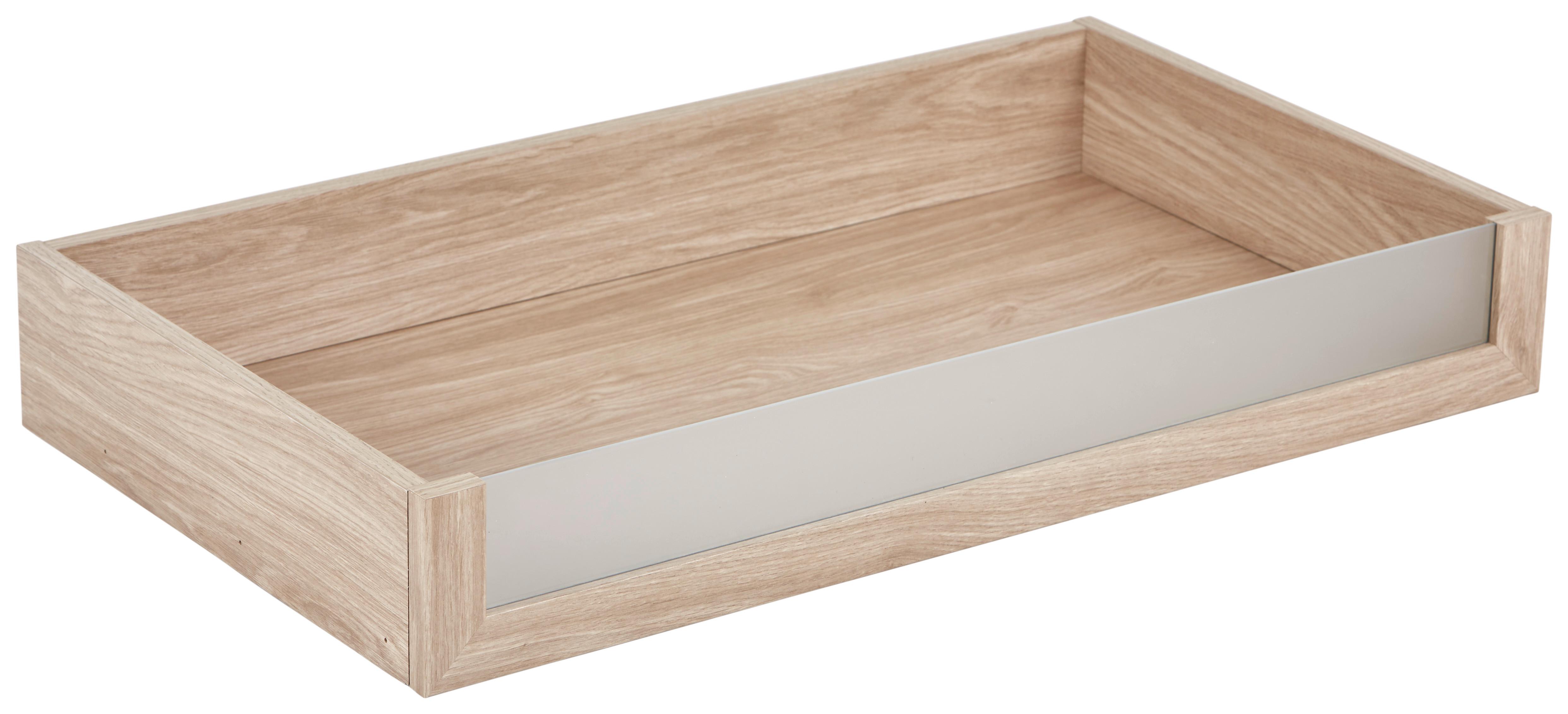 Schublade Unit in Eichefarben - Eichefarben, MODERN, Holzwerkstoff (87,9/14/53cm) - Based