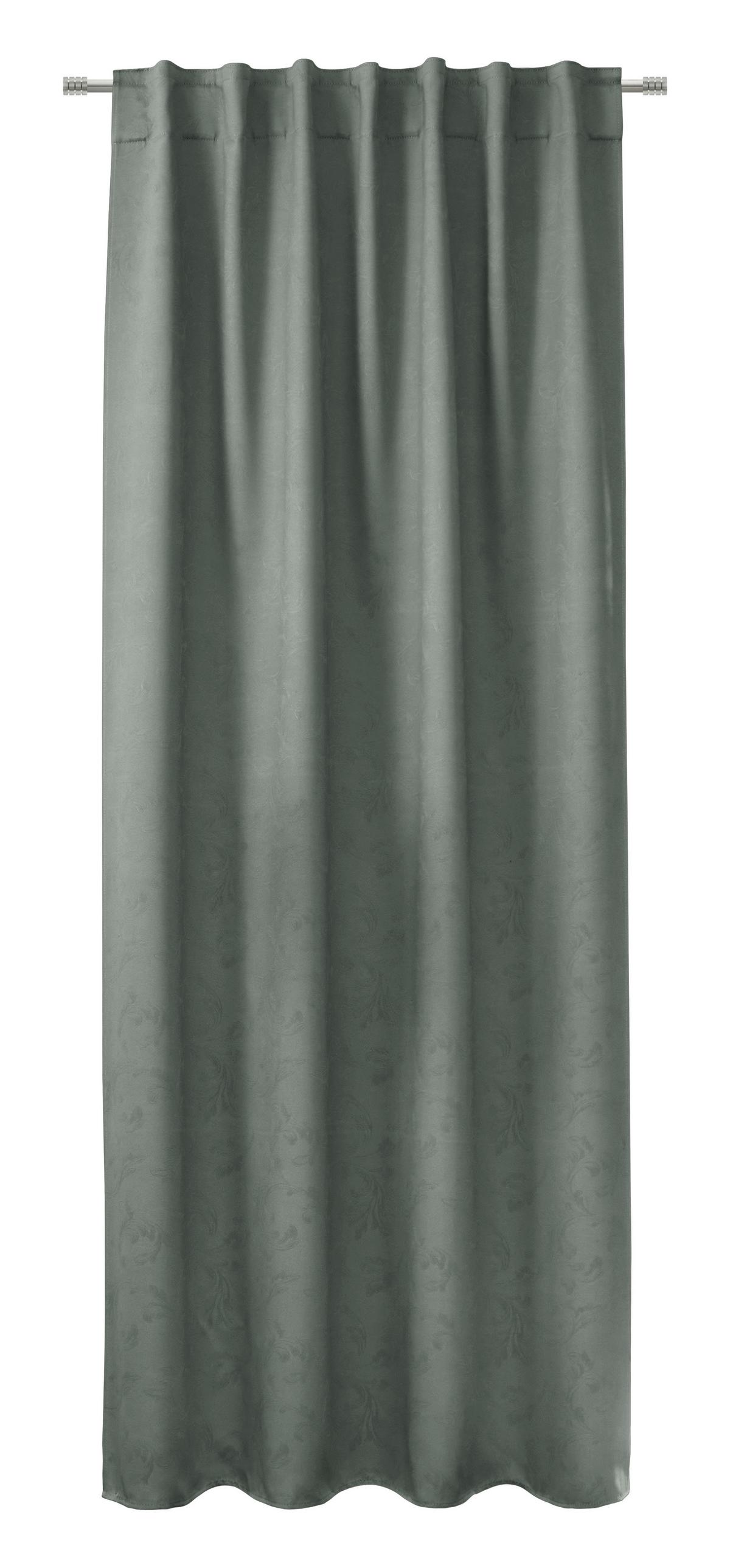 Sötétítőfüggöny Alva - zöld, Modern, textil (140/245cm) - Premium Living