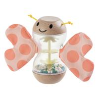 Csörgő, Pillangó Hape - többszínű, Basics, műanyag/faalapú anyag (16,0/11,0/6,2cm) - Hape