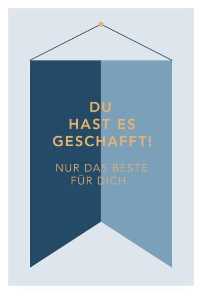 Postkarte Kupfergold Multicolor - Basics, Papier (17.5/12cm)