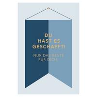 Postkarte Kupfergold Multicolor - Basics, Papier (17.5/12cm)